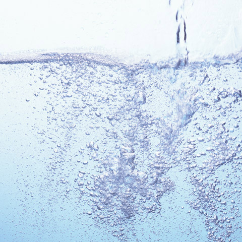 クリアな水がすぐに